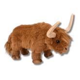 Soft Plush Highland Animal Cow Kids Toy In Bulk